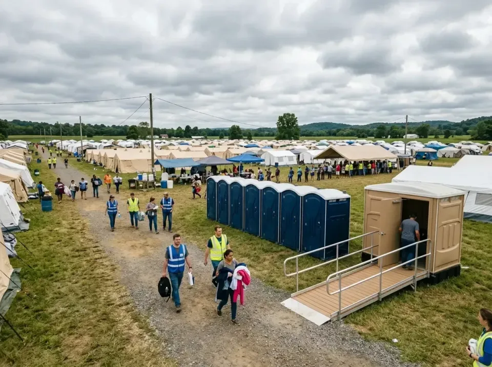 disaster-relief-camp-restrooms-010 — frequently asked questions, Dumpster & Portable Bathrooms Rental in Little Rock, AR